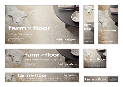 Godfrey Hirst | Farm to Floor | Digital Ads