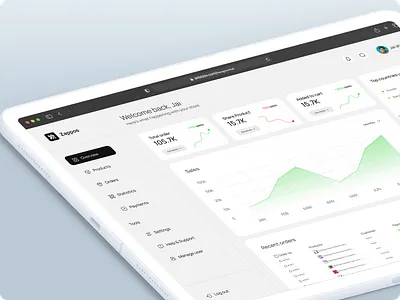 E-commerce Analytics Dashboard 3d animation branding dashboard design dribble ecommerce figma ui ux website