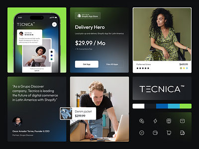Tecnica | Shopify Store | E-Commerce | UX/UI Redesign design e commerce interface online store shopify ui ux uxui