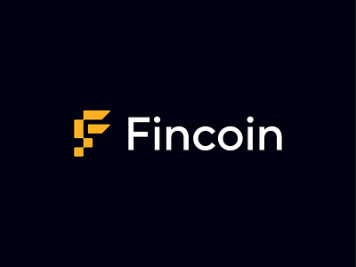 Fincoin Logo ai logo blockchain branding coin crypto f logo crypto logo currency defi exchange f f logo f mark finance fintech identity logo logo design saas trading web3