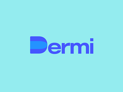 Dermi ai scan app brand design logo