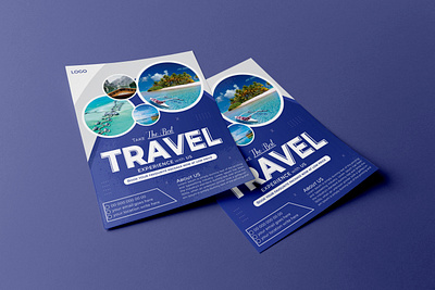 Professional Travel Flyer Design Template branding business design flyer design graphic designer holiday holiday flyer marketing print professional professional flyer design promotion template tour tourism tourist travel travel agency travel flyer vacation