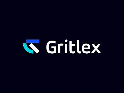 Gritlex Logo ai logo b2b logo blockchain branding code coding crypto defi develop exchange fintech logo logo design marketing revenue saas sales tech web3