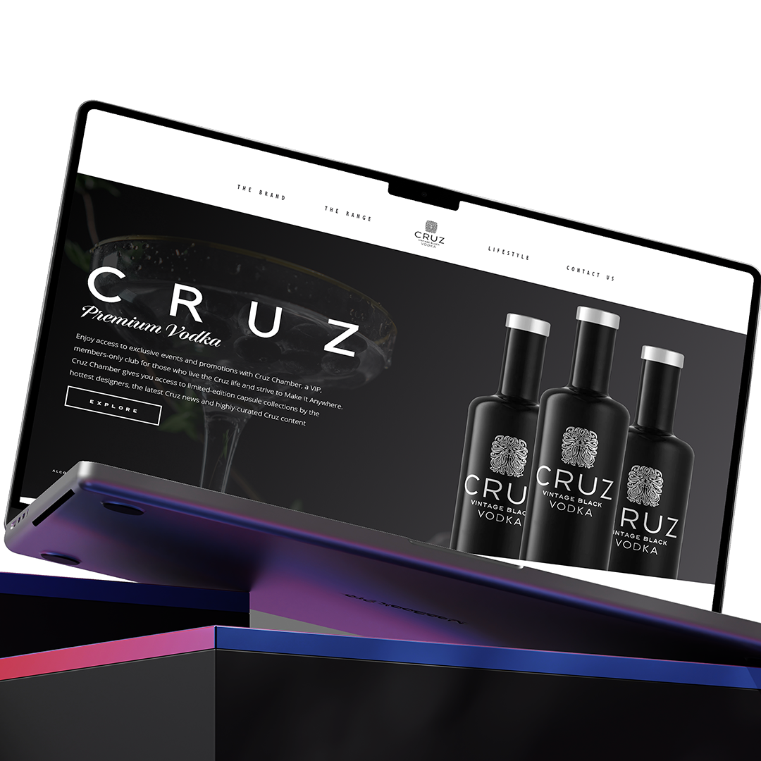 Example of Cruz Vodka