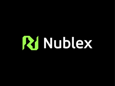 Nublex Logo ai logo branding consulting data development it it logo logo logo design mark n n logo n mark network software startup logo tech tech company technology technology logo