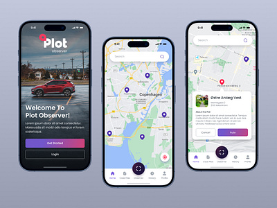 Car Parking App - Wardens Panel app design car car park design dribbble figma graphic design minimal mobile mobile app mobile design parking app product product design ui ui ux user experience user interface ux warden