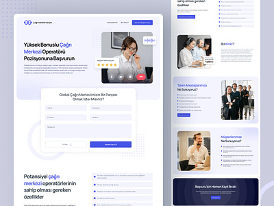 Call Center Website call call center center content design dribbble figma landing page minimal mockups page responsive design ui user experience user interface ux visual design web design website wireframe