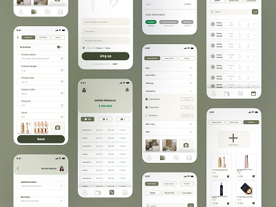 Beauty service app UI/UX app design beauty app ui beauty service app graphic design ui uiux