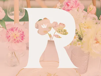 Reverie Floral Design brand design branding flower brand flower logo flowers