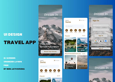 TRAVEL APP figma figma design graphic design mobile design product design travel app travel app design ui