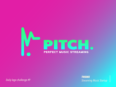 Daily Logo Challenge #9 - Music streaming startup brand identity branding design graphic design logo music brand music logo music streaming vector