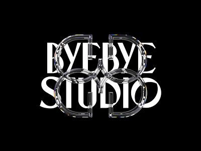 3D loader for byebye.studio 3d animation c4d loader logo lottie motion graphics website