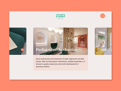 Conjecture 013: Web UI, Services Section, Dentistry Clinic design framer design framer website ui ui design website design