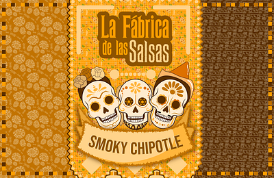 Etiqueta - La Fábrica de las Salsas design graphic design illustration logo marca vector