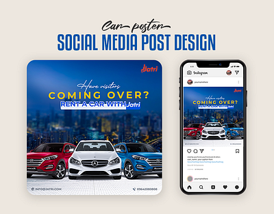 Rant a car social media design ads car ads car design car social media ads graphic design mahmudur rahman rant a car social media post design