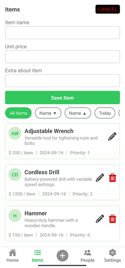 Ledger/Khata App UI graphic design ui