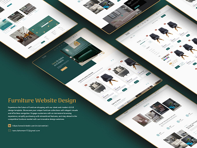 Furniture Website Design branding clean design designinspiration dribbble ecommerce figma furniture website furniturestore graphic design landing page minimaldesign ui userinterface ux uxupdate we website