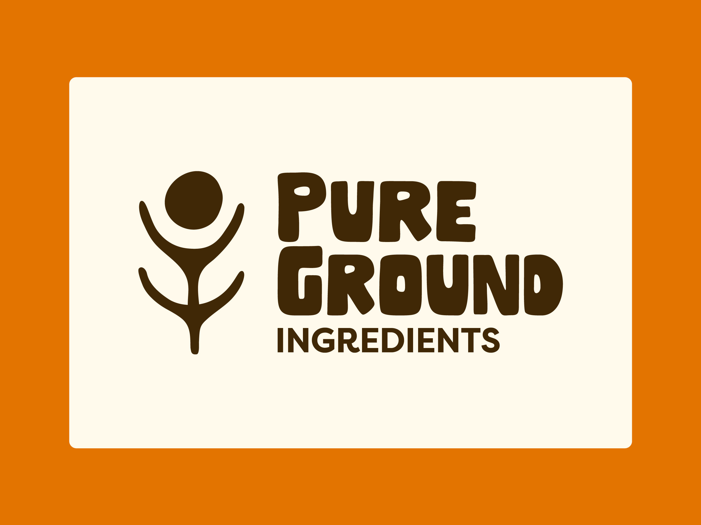 Example of Pure Ground Ingredients Logo