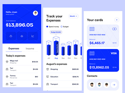 O-Kash Wallet || Finance Management Mobile App Design banking app chart clean ui crypto app defi app design figma design finance app interactive design minimal app design mobile mobile design onboarding prototype ui ui design uiux wireframing