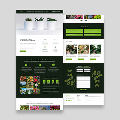 Horticultural Landscape app design creative design design inspiration digital design graphic design interface design mobile design product design ui ui design ui inspiration ui ux ui ux design ux ux design ux research ux ui web design web designer web development