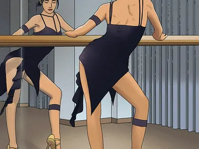 Latin Dance Conqueror illustration procreate