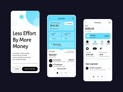 Finance Mobile App Design abu hasan allocation balance sheet bank branding capital cash flow clean crypto debit digital banking app finance app fintech income statement ios liability minimal mobile banking app payment uiux