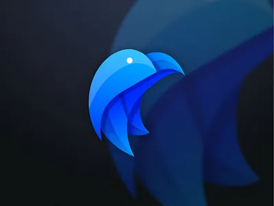 eagle colorful logo design symbol