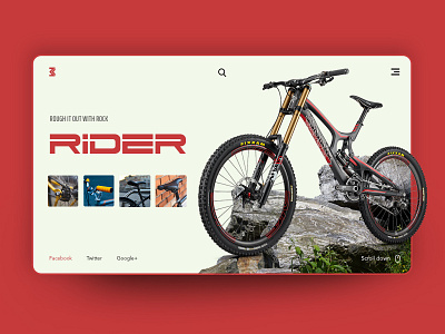 Web design - RIDER ui