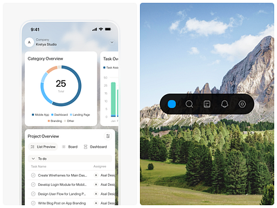 Nakas - Team Management Mobile App analytics app design chart clean dashboard data design manage team manage team dashboard minimal minimalist mobile mobile app mobile design product design productivity responsive saas mobile team dashboard ui