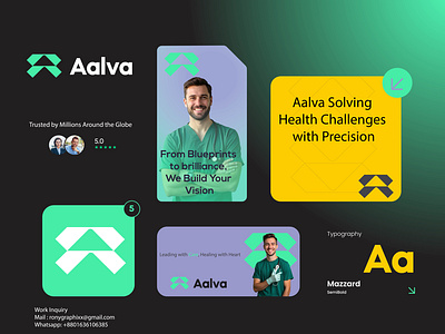 Medical - Logo Design branding clinic creative design design design inspiration design process dribbble graphic design health care design healthcare logo healthtech hospital innovative design logo logo design medical logo modern logo design startup logo wellness