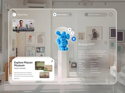 Artmate - AR Museum Virtual Tour apple ar dashboard dashboard design musem tour museum museum virtual tour product product design tour travel virtual virtual tour vision pro vr