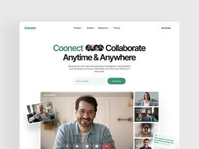 Coonect Hero Page Design🔥 design product design ui ui design uiux ux design