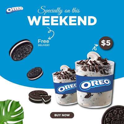 Oreo Social Media Post Design oreo oreo social media post design