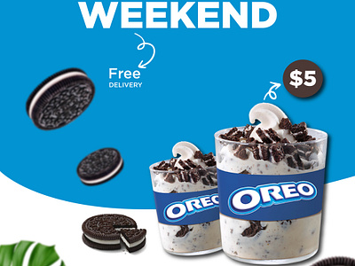 Oreo Social Media Post Design oreo oreo social media post design