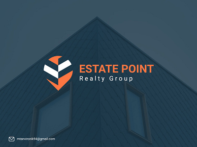 Estate Point Brand Identity Guideline apartment architecture brand identity brand logo branding building company construction graphic design home investment logo design logotype minimalist modern property real estate realtor