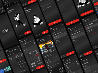 Revamping RedBus- in Domingo's style app redesign bus booking app clean design dark mode design thinking minimal design online ticket booking redbus research travel app ui ui inspiration user centric design ux inspiration visual design