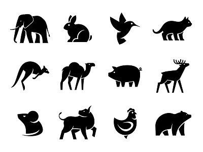 Animals Logos bear graphic design logo