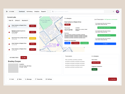 AI Emergency response management app ambulance app design emergency fire graphic design logo ui ux