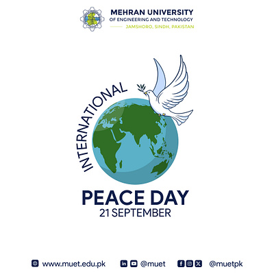 Peace day post adobe illustrator branding design graphic design graphic designer illustration illustrator post social media