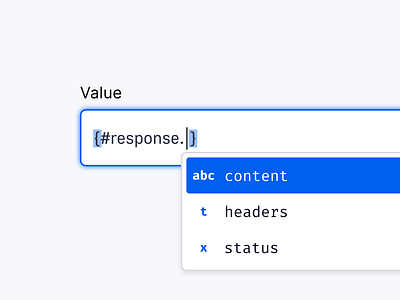 Autocomplete Component product design