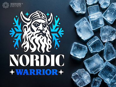 Viking Logo bearded warrior branding logo logo designer nordic warrior strong warrior viking viking world warrior