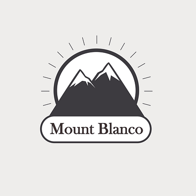 Ski Mountain Logo dailylogochallenge design graphic design inkscape logo logo design pictorial logo portfolio