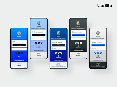 Litesite - Email Themes color customization design emaildesign emailpage gradient gradientcolor interface theme ui uidesign uidesigner userexperience userinterface ux uxdesign uxdesigner variant webdesign webdesigner