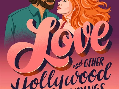 Love and Other Hollywood Endings X Alissandra Seelaus book cover graphic love publishing