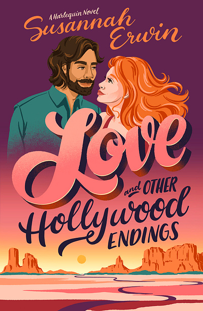 Love and Other Hollywood Endings X Alissandra Seelaus book cover graphic love publishing