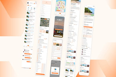 Mobile App | Rukamp (Camping) dribbble dribbbleweeklywarmup mobileappdesign uidesign uiux uxdesign