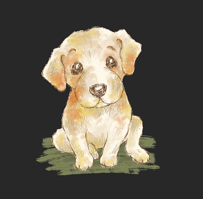 Labrador Retriever graffiti animal character dog illustration pet puppy