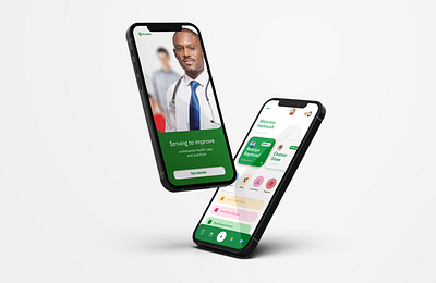 Health App branding graphic design landing page ui user experience user interface