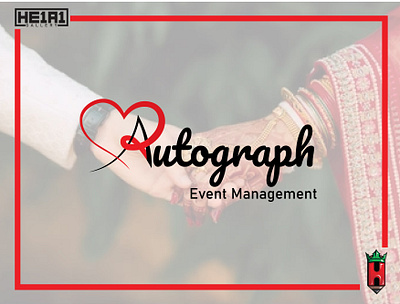 Autograph Event English Logo autograph bangladesh bd branding event icon logo management