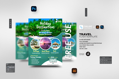 Travel Flyer Template aam360 aam3sixty design flyer template free flyer holidays illustration poster template tour and travel business flyer tour packages travel agency ad travel flyer template travel flyers designs travel poster travel poster template travel posters travel sales poster